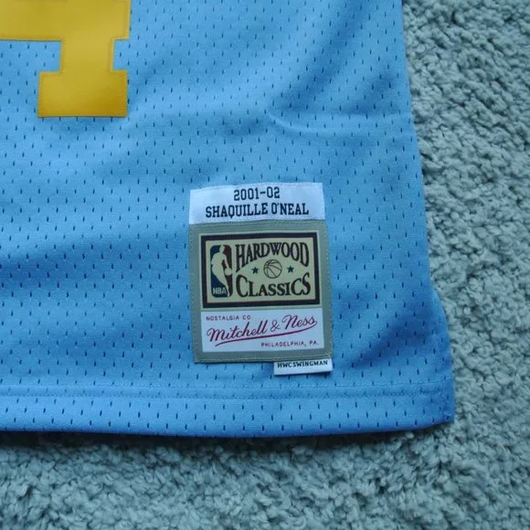 NWT Shaquille O'Neal Los Angeles Lakers Mitchell & Ness MPLS Jersey Large - Picture 3 of 11